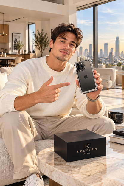 coque de téléphone en aluminium KELYVER PARIS